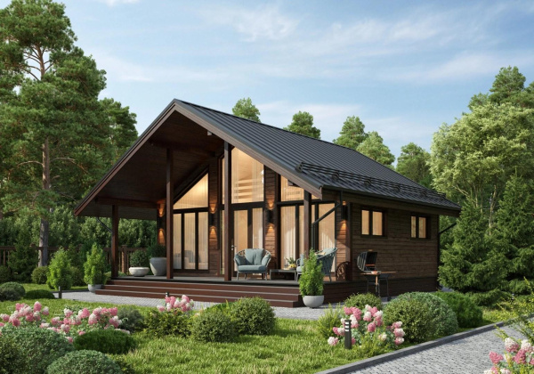 Новый проект дома Статус 8х8,2 Альфа