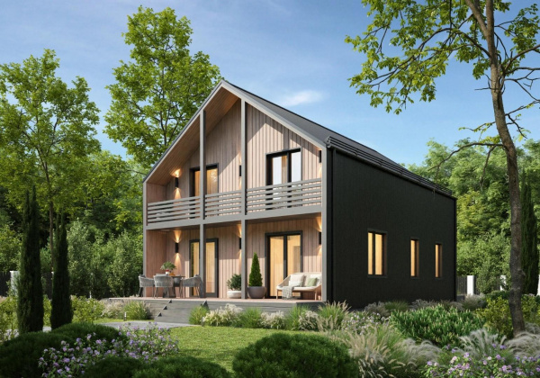 Новый проект дома Статус 8х10 Гамма