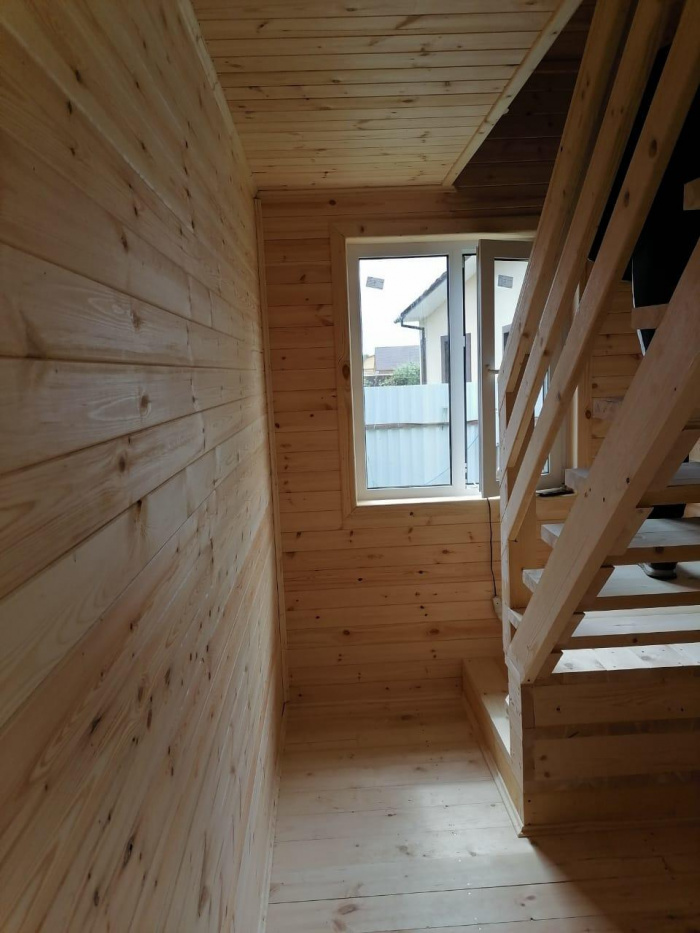 Фотообзор Дачник 6x8 с террасой и балконом - 5