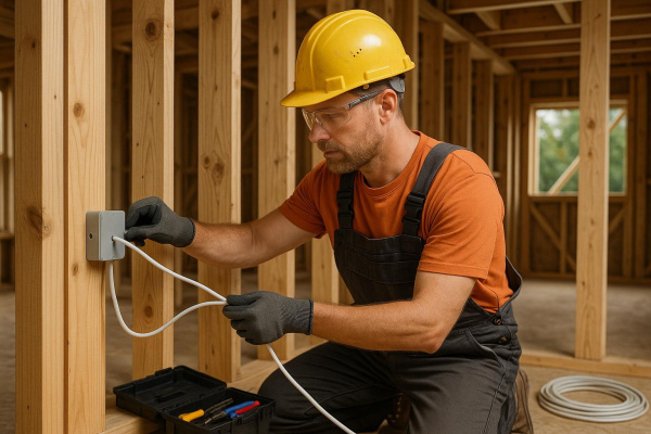 Инженерные коммуникации каркасного дома: монтаж и особенности