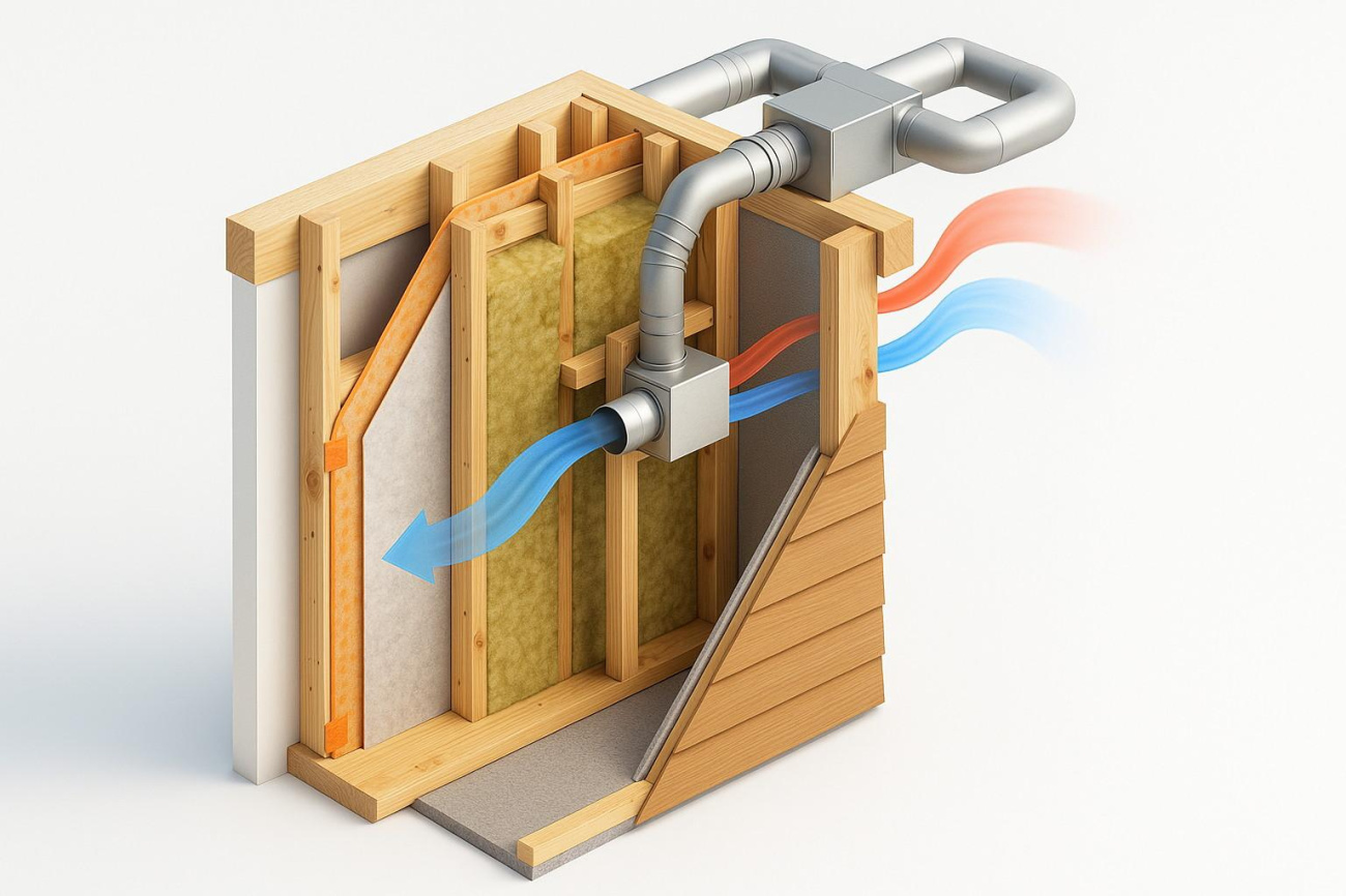 Борьба с сыростью и плесенью в каркасном деревянном доме