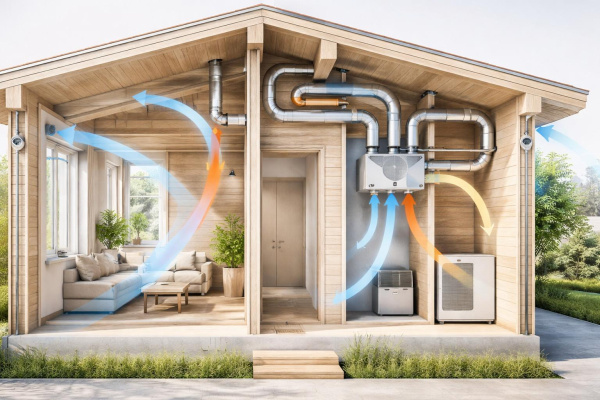 Какую вентиляцию выбрать для деревянного дома