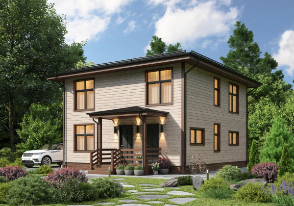 Новый проект дома Статус 8,5х9 Атлант