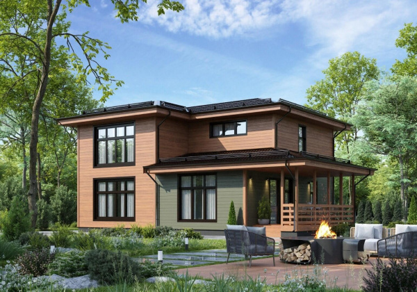 Новый проект дома Статус 10,5x13 Атлант