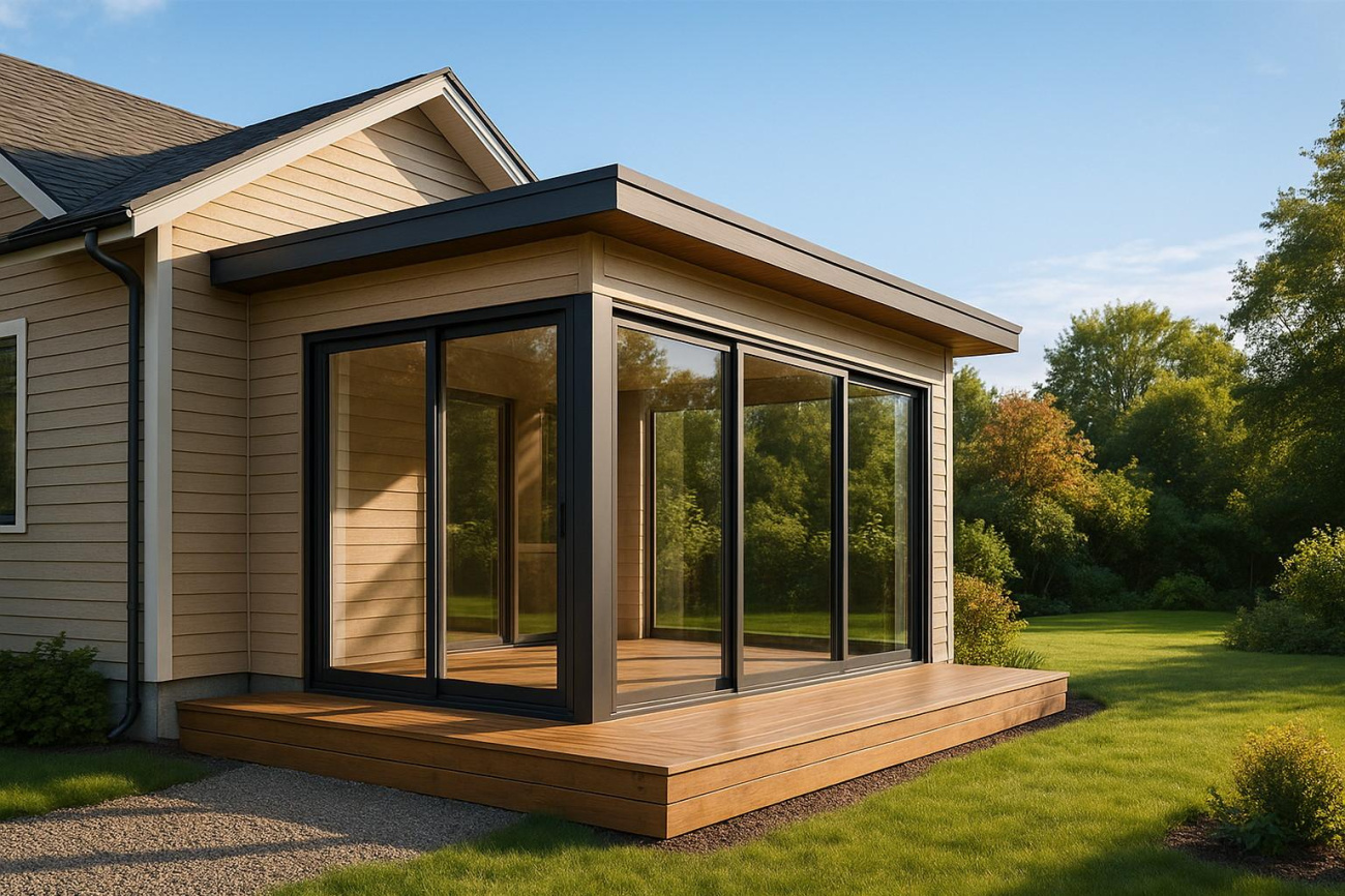 Строительство пристроек и расширений к каркасному дому