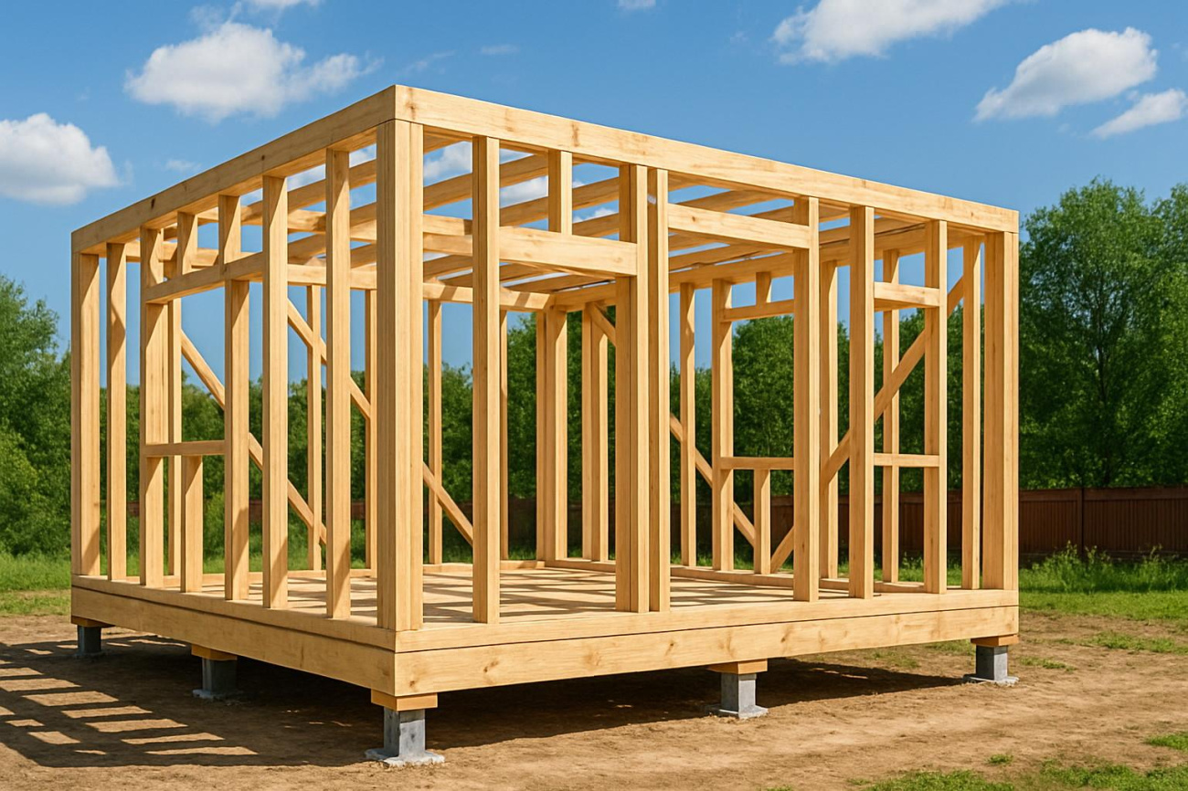 Особенности и преимущества каркасных домов
