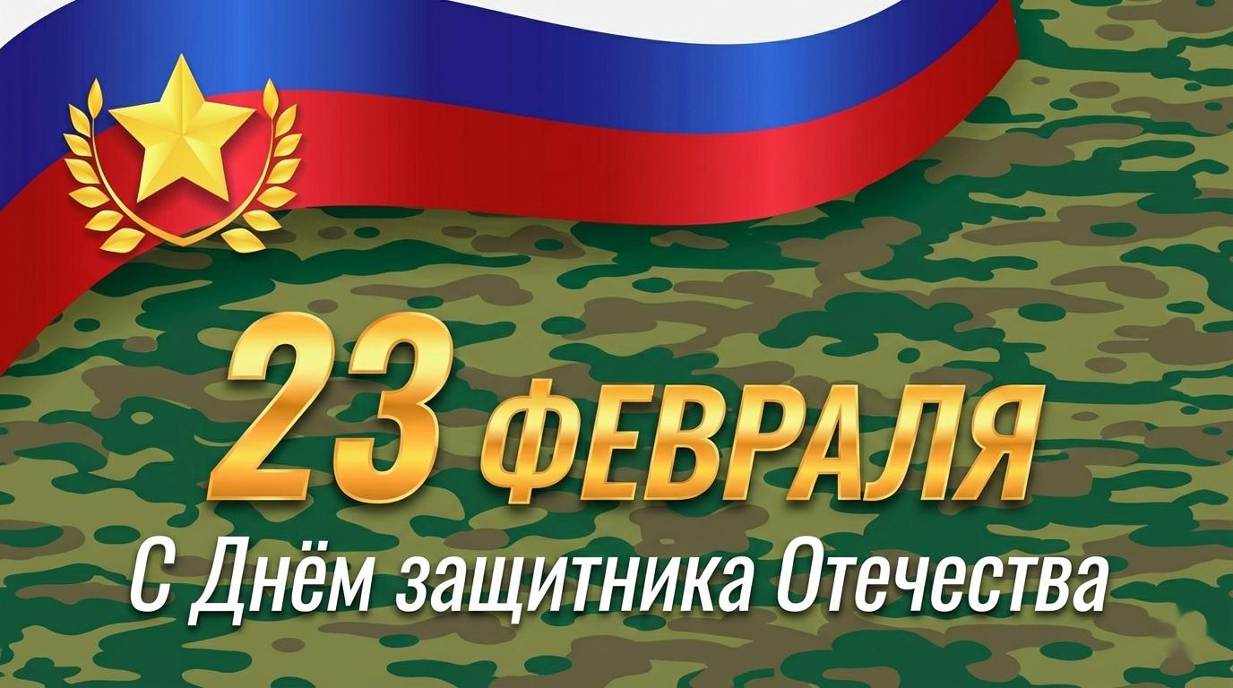 С Днем защитника Отечества!