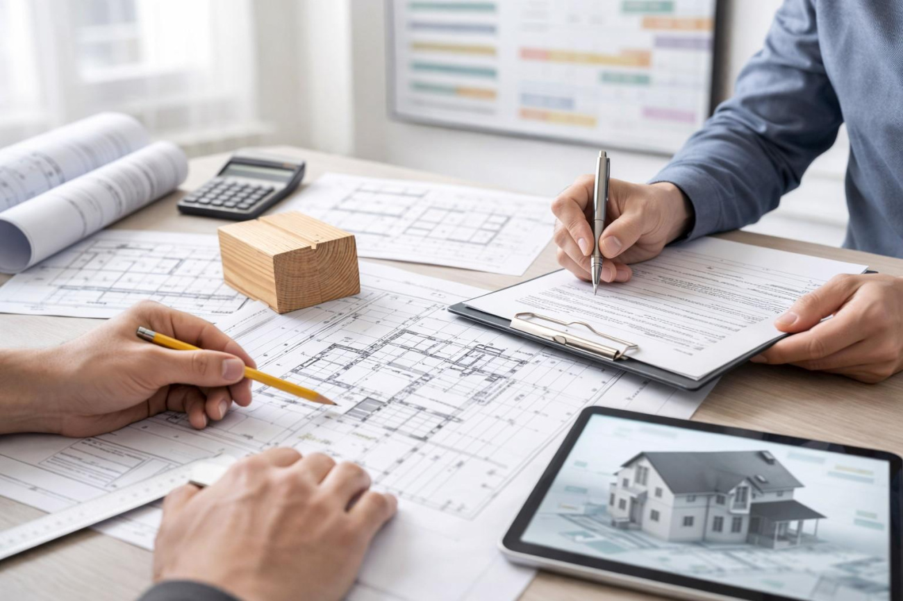 Запуск строительства частного дома: пошагово